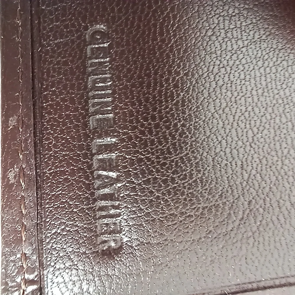 Pierre Cardin Brown Men's Leather Wallet New in Box Trifold